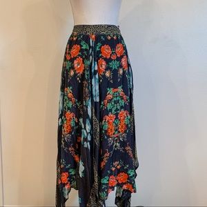 Free People long floral skirt